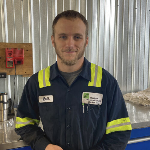 Erik Sullivan, Hodges Westside Truck Center Technician and Fabricator