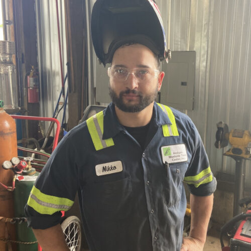 Nikko Laudicina, Hodges Westside Truck Center Technician and Lead Fabricator