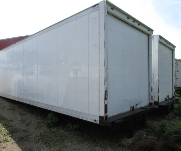 Truck Bodies in Parking Lot